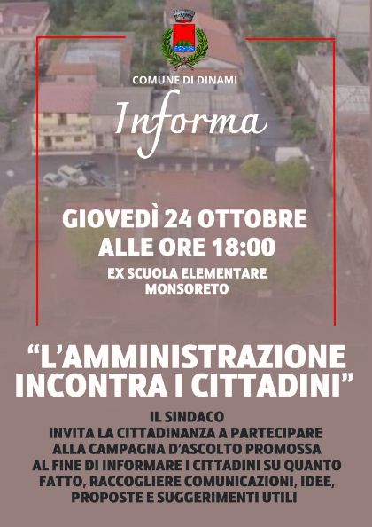 24/10/2024 – Comune di Dinami “Informa”